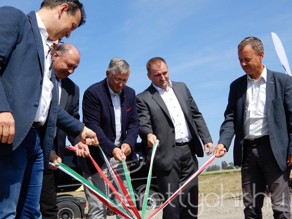 Berettyóújfalu-Tépe kerékpárút alapkőletétele 14